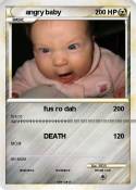 angry baby