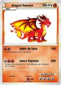 dragon flamme