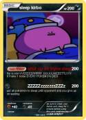 sleep kirbo