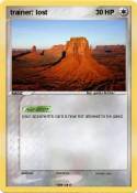 trainer: lost