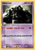 Gériez noir
