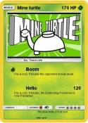 Mine turtle