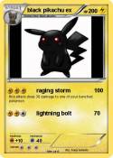 black pikachu
