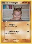 niño con peinado