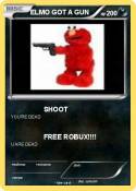 ELMO GOT A GUN
