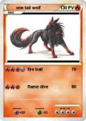 one tail wolf