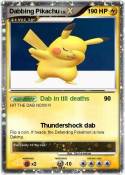 Dabbing Pikachu