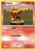 Fire warrior