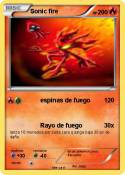 Sonic fire