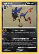 Dark sonic