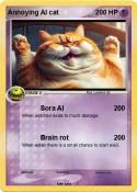 Annoying AI cat