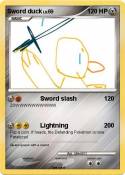 Sword duck