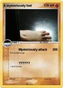 A mysteriously