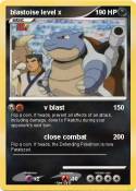blastoise level