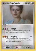 Sophie, Franz's