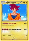 goku ssj god