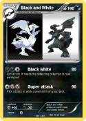 Black and White