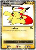 pikachu noël