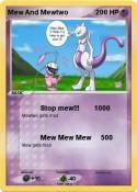 Mew And Mewtwo