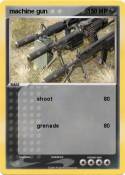 machine gun