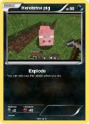 Herobrine pig