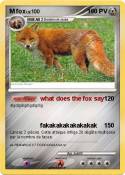 M fox