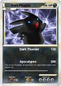 Dark Pikachu