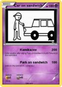 Car on sandwich