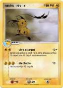 raichu niv x