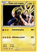 Goku and vegeta