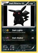 Dark Pikachu GX