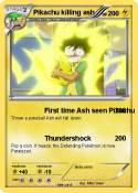 Pikachu killing