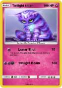 Twilight kitten