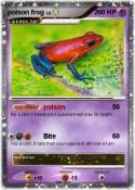 poison frog