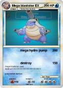 Mega blastoise