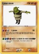 t pose shrek