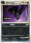 Wither boss