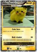 Kitten Pikachu