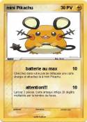 mini Pikachu