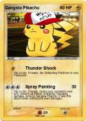 Gangsta Pikachu
