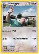 Falling guy