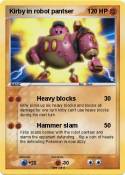 Kirby in robot