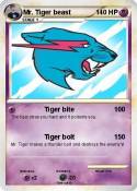 Mr. Tiger beast