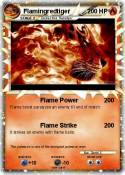 Flamingredtiger
