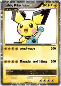 babby Pikachu