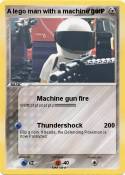A lego man with
