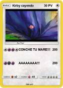 Kirby cayendo