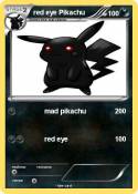red eye Pikachu