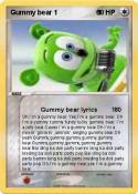 Gummy bear 1