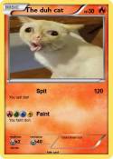The duh cat